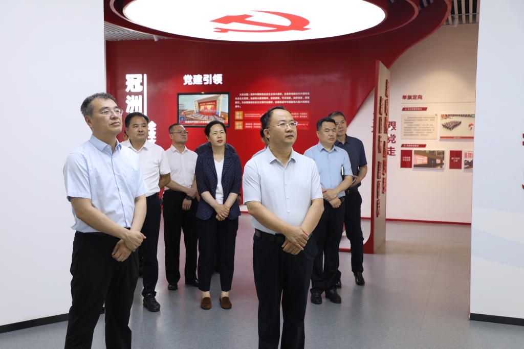 刘成强董事长带队赴冠洲集团学习拜访考察